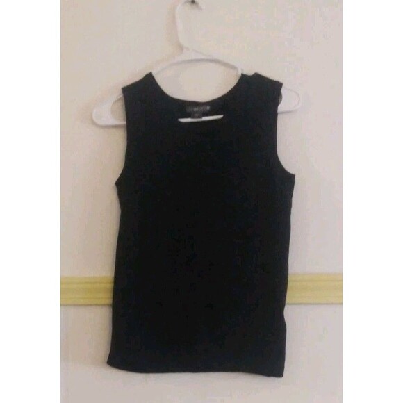 NWT Covington Black  Tank Top Sleeveless Scoop Neck Womens Size Small - Picture 1 of 8